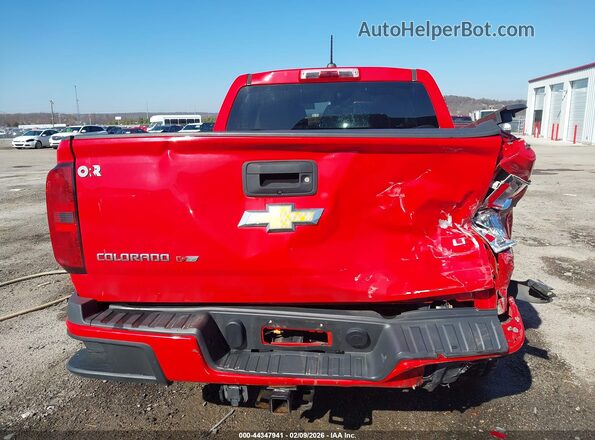 1GCGTCEN5K1312937 2019 CHEVROLET COLORADO Red 