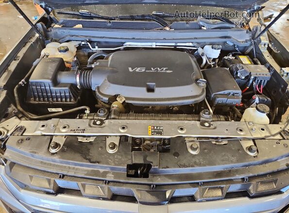 1GCGTCEN6N1207425 2022 CHEVROLET COLORADO Gray Vista interior trasera