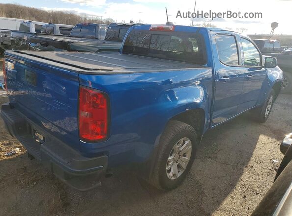 1GCGTCEN7N1310126 2022 CHEVROLET COLORADO Синий Задняя правая четверть