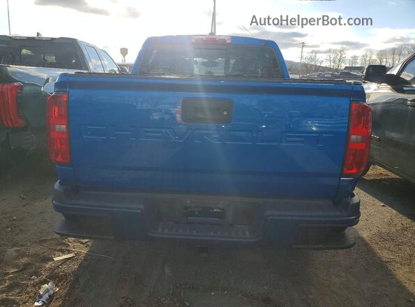 1GCGTCEN7N1310126 2022 CHEVROLET COLORADO Синий Вид сзади