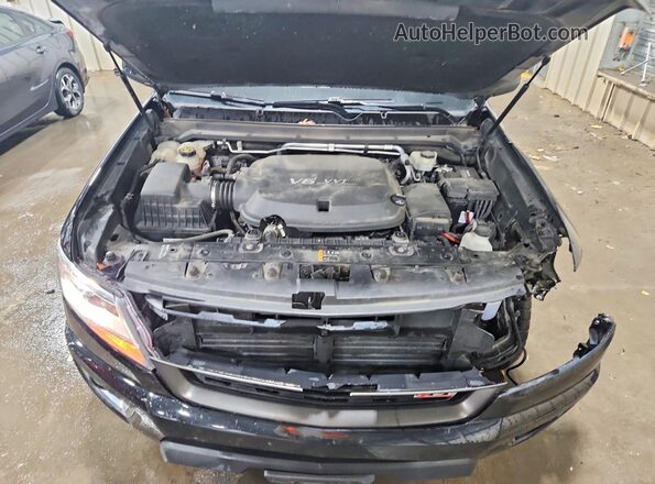1GCGTDEN0H1277397 2017 CHEVROLET COLORADO Black უკანა სალონის ხედი