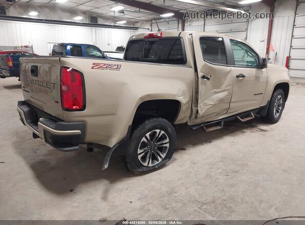 1GCGTDEN0N1330482 2022 CHEVROLET COLORADO Tan 