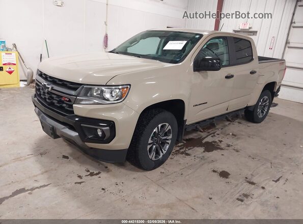 1GCGTDEN0N1330482 2022 CHEVROLET COLORADO Tan 