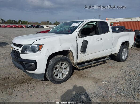 1GCHSCEA4M1208270 2021 CHEVROLET COLORADO White Vista tres cuartos delantera izquierda