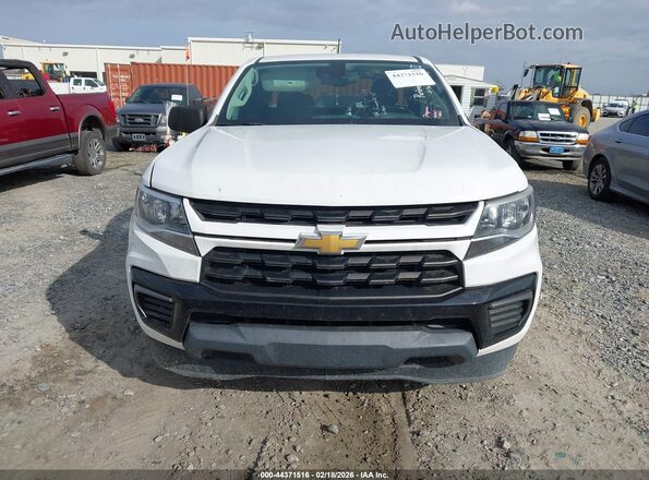1GCHSCEA4M1208270 2021 CHEVROLET COLORADO White Vista del cuadro de instrumentos