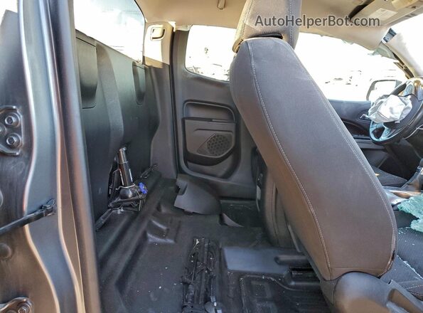 1GCHSCEAXN1156063 2022 CHEVROLET COLORADO Gray Rear seats view
