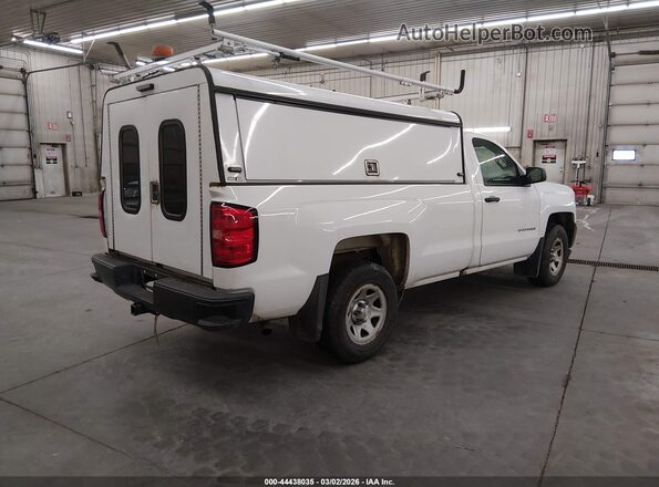 1GCNCNEH2JZ378844 2018 CHEVROLET SILVERADO White Задня права чверть