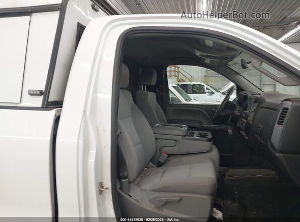 1GCNCNEH2JZ378844 2018 CHEVROLET SILVERADO White Вид наклейки з VIN-кодом