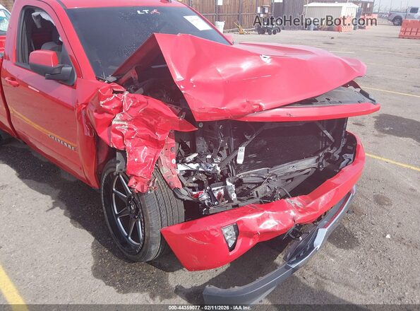 1GCNKREC6GZ418513 2016 CHEVROLET SILVERADO Red Front view