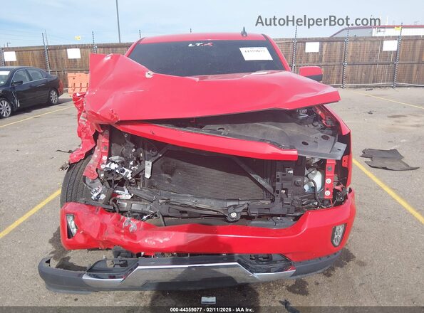 1GCNKREC6GZ418513 2016 CHEVROLET SILVERADO Red Rear interior view