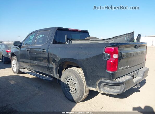 1GCPABEK7SZ174860 2025 CHEVROLET SILVERADO Black Tył lewy