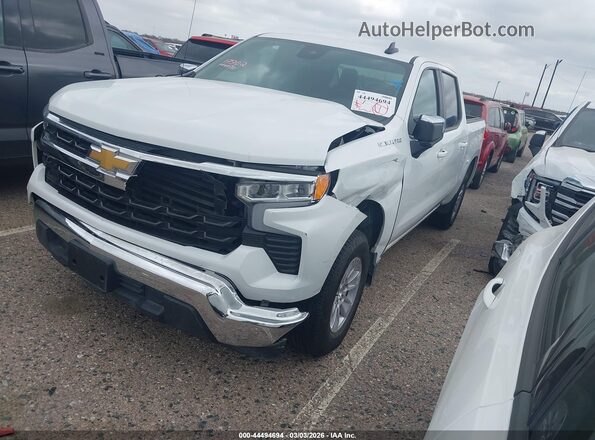 1GCPACED2TZ138731 2026 CHEVROLET SILVERADO White Vista tres cuartos delantera izquierda