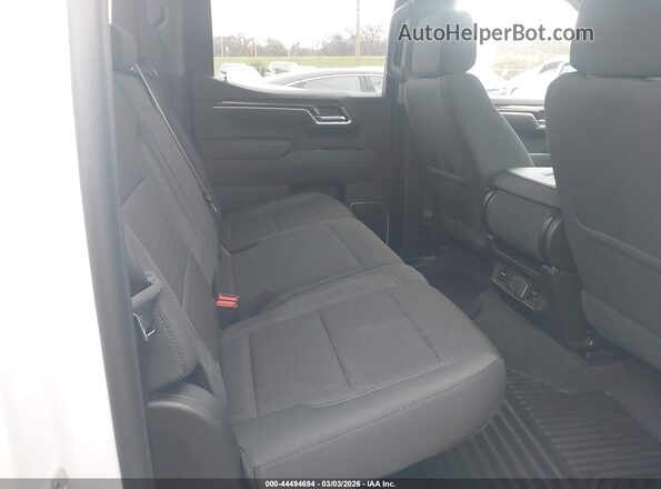 1GCPACED2TZ138731 2026 CHEVROLET SILVERADO White Vista de la etiqueta del VIN