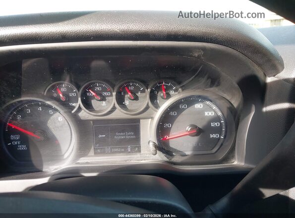 1GCPDBEK7PZ141503 2023 CHEVROLET SILVERADO Silver Հետևի նստատեղերի տեսք