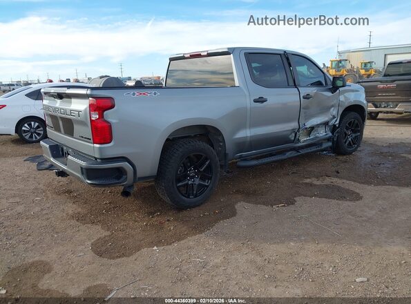 1GCPDBEK7PZ141503 2023 CHEVROLET SILVERADO Silver Հետևի աջ