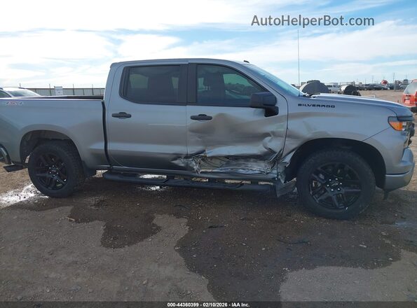1GCPDBEK7PZ141503 2023 CHEVROLET SILVERADO Silver Դիմացի տեսք