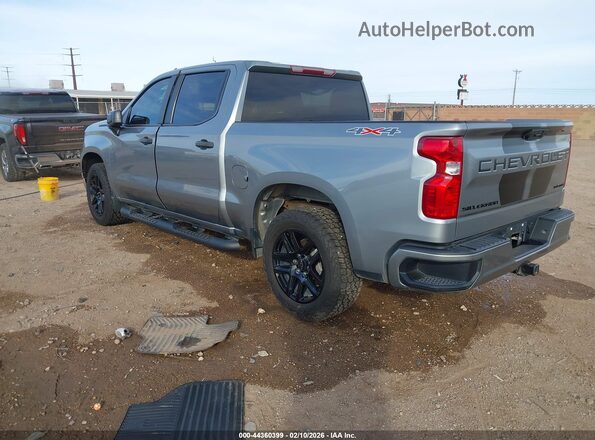 1GCPDBEK7PZ141503 2023 CHEVROLET SILVERADO Silver Հետևի ձախ