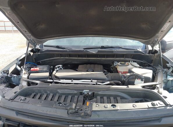 1GCPDBEK7PZ141503 2023 CHEVROLET SILVERADO Silver Հետևի տեսք