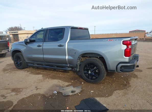 1GCPDBEK7PZ141503 2023 CHEVROLET SILVERADO Silver Սալոնի 360 աստիճան տեսք