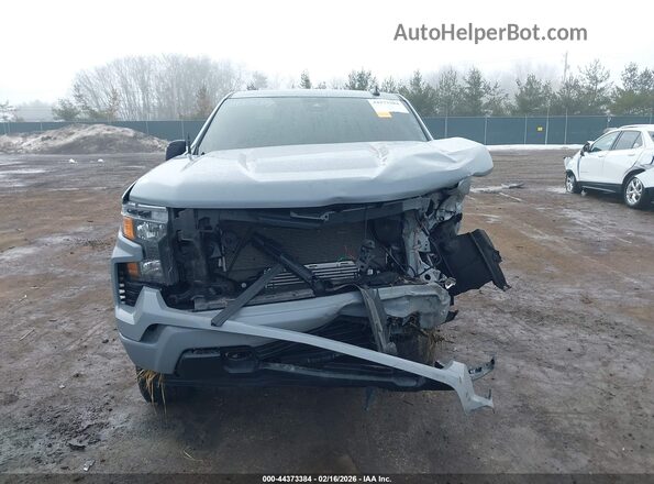 1GCPDBEKXRZ261105 2024 CHEVROLET SILVERADO Gray Widok zestawu wskaźników