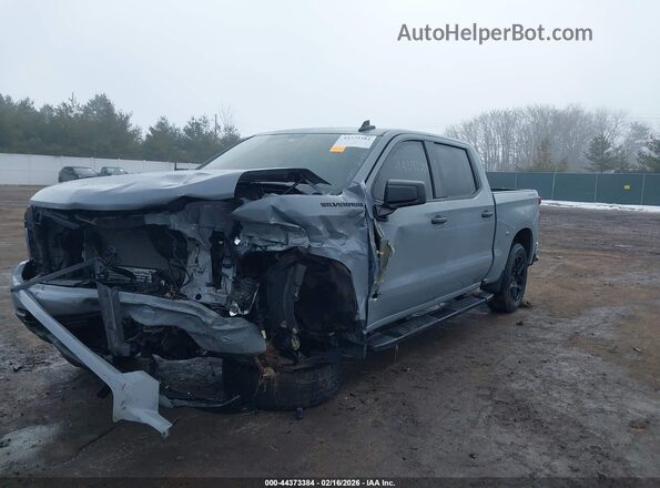 1GCPDBEKXRZ261105 2024 CHEVROLET SILVERADO Gray Przód lewy