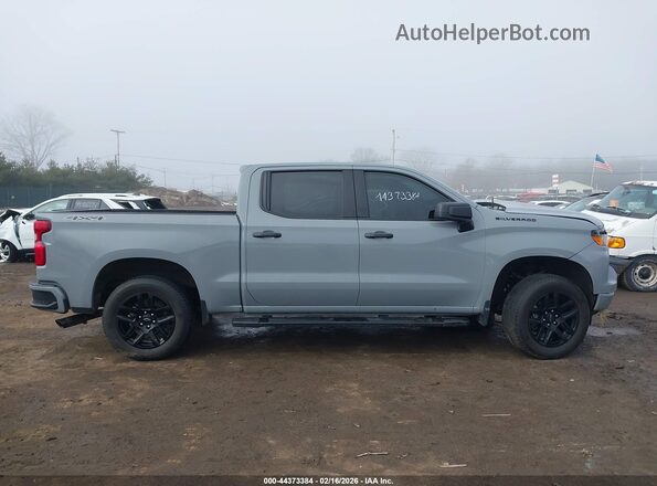 1GCPDBEKXRZ261105 2024 CHEVROLET SILVERADO Gray Widok wnętrza z tyłu