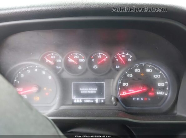 1GCPDBEKXRZ261105 2024 CHEVROLET SILVERADO Gray Widok tylnych siedzeń
