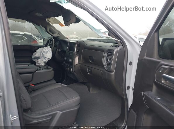 1GCPDBEKXRZ261105 2024 CHEVROLET SILVERADO Gray Widok wnętrza z przodu