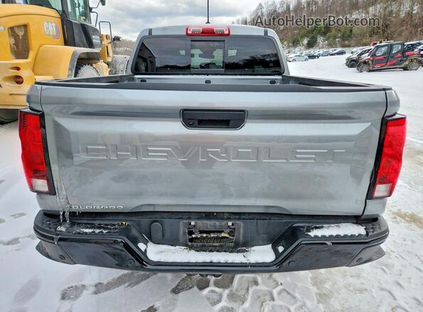 1GCPSBEK4S1171295 2025 CHEVROLET COLORADO Серебряный Вид сзади