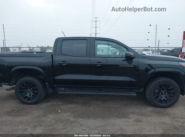 1GCPSBEKXS1225859 2025 CHEVROLET COLORADO Black უკანა სალონის ხედი