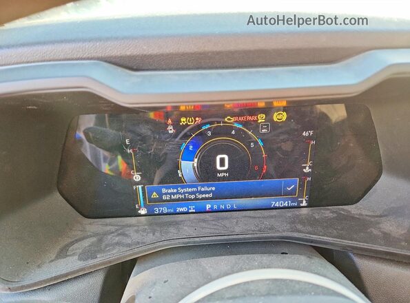 1GCPTBEK3P1269559 2023 CHEVROLET COLORADO Белый Вид щитка приборов