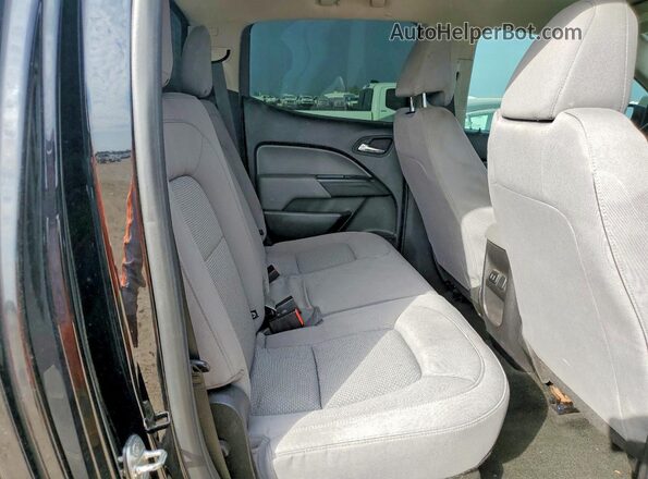 1GCPTCE18H1178432 2017 CHEVROLET COLORADO Black Vista de los asientos traseros