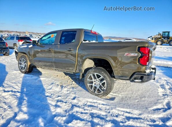 1GCPTDEKXR1157498 2024 CHEVROLET COLORADO Green Trasero izquierdo