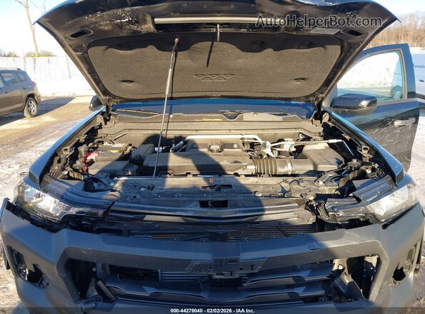 1GCPTEEK1R1274599 2024 CHEVROLET COLORADO Black Widok z tyłu