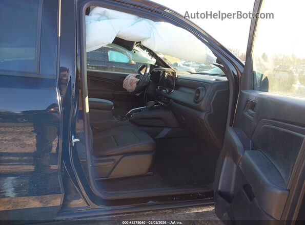 1GCPTEEK1R1274599 2024 CHEVROLET COLORADO Black Widok wnętrza z przodu