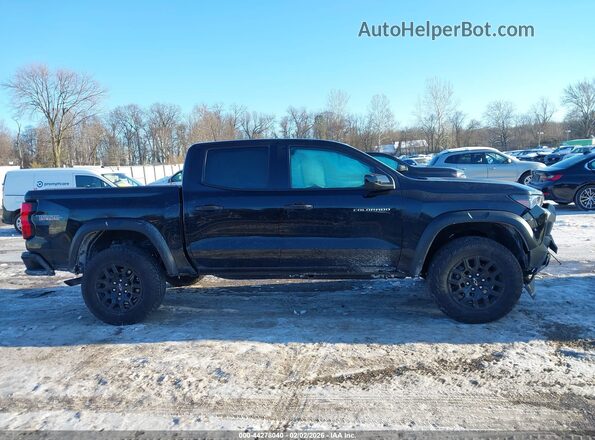 1GCPTEEK1R1274599 2024 CHEVROLET COLORADO Black Widok wnętrza z tyłu