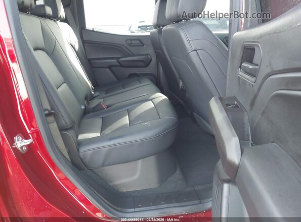1GCPTEEK3T1124162 2026 CHEVROLET COLORADO Red Vista de la etiqueta del VIN