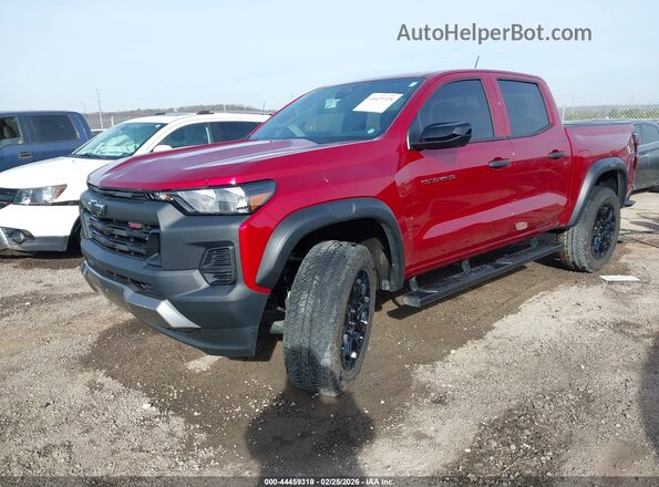 1GCPTEEK3T1124162 2026 CHEVROLET COLORADO Red Vista tres cuartos delantera izquierda
