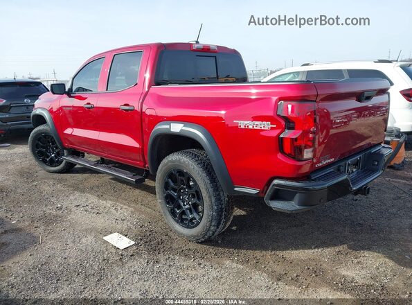 1GCPTEEK3T1124162 2026 CHEVROLET COLORADO Red Trasero izquierdo