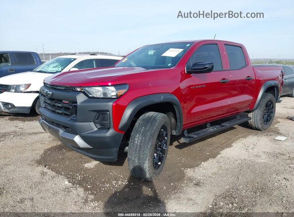 1GCPTEEK3T1124162 2026 CHEVROLET COLORADO Red Vista frontal