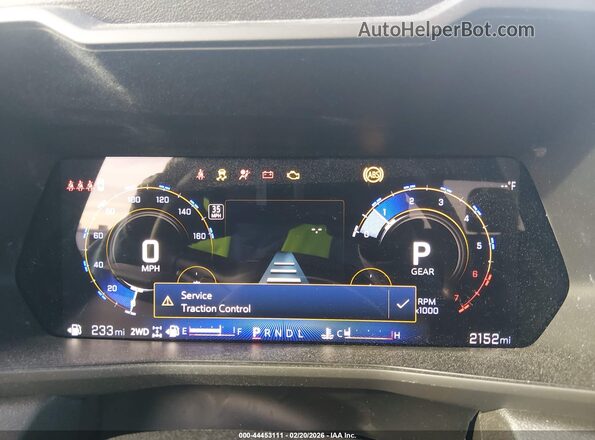1GCPTEEK6T1135172 2026 CHEVROLET COLORADO Black Widok tylnych siedzeń