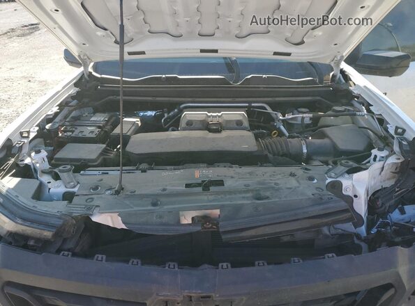 1GCPTEEKXP1176507 2023 CHEVROLET COLORADO White Widok wnętrza z tyłu