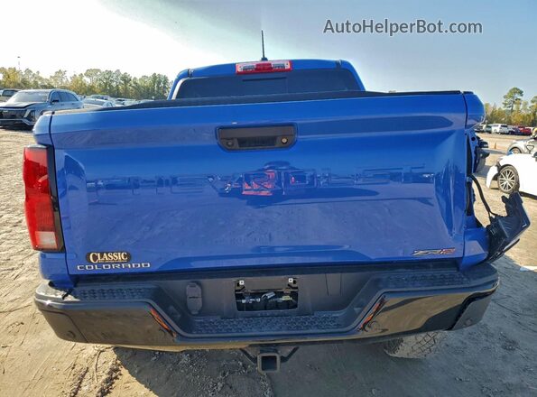 1GCPTFEKXS1203008 2025 CHEVROLET COLORADO Blue Հետևի տեսք