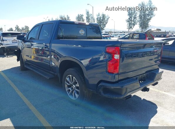 1GCPWDED1KZ202828 2019 CHEVROLET SILVERADO Dark Blue 