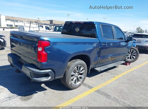 1GCPWDED1KZ202828 2019 CHEVROLET SILVERADO Dark Blue 