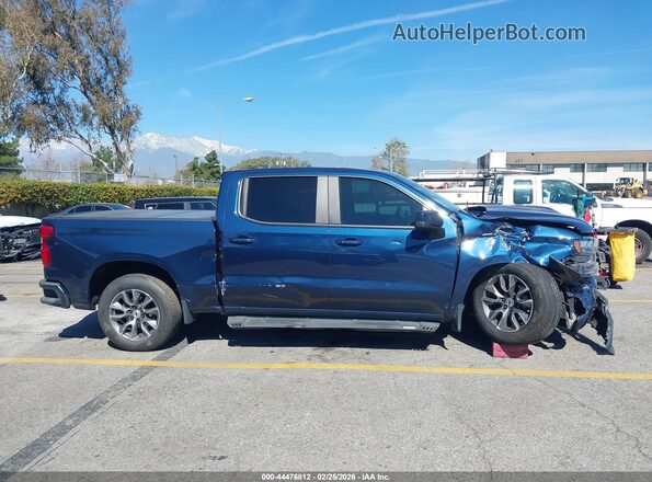 1GCPWDED1KZ202828 2019 CHEVROLET SILVERADO Dark Blue 