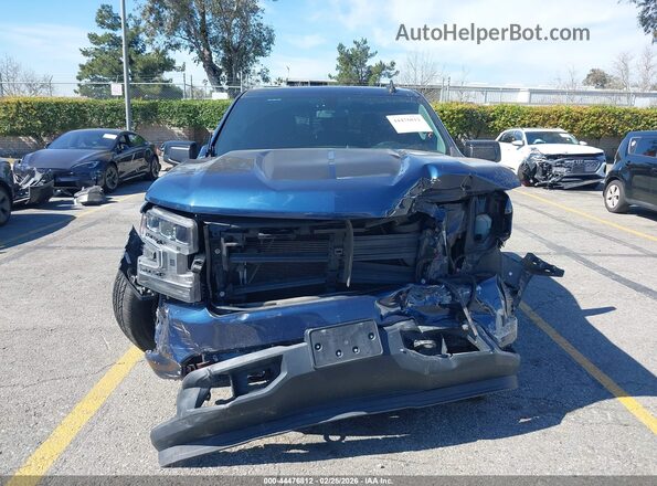 1GCPWDED1KZ202828 2019 CHEVROLET SILVERADO Dark Blue 