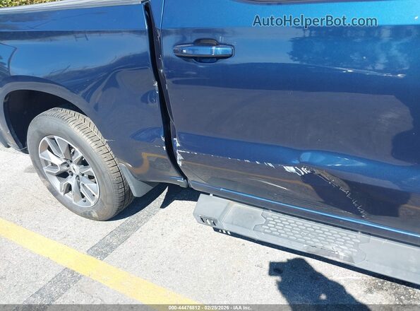 1GCPWDED1KZ202828 2019 CHEVROLET SILVERADO Dark Blue 