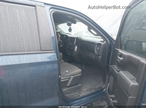 1GCPYCEF0LZ189562 2020 CHEVROLET SILVERADO Blue Front interior view