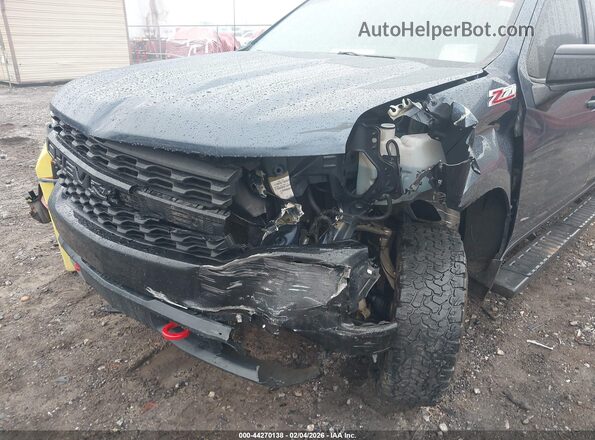 1GCPYCEF0LZ189562 2020 CHEVROLET SILVERADO Blue Front view